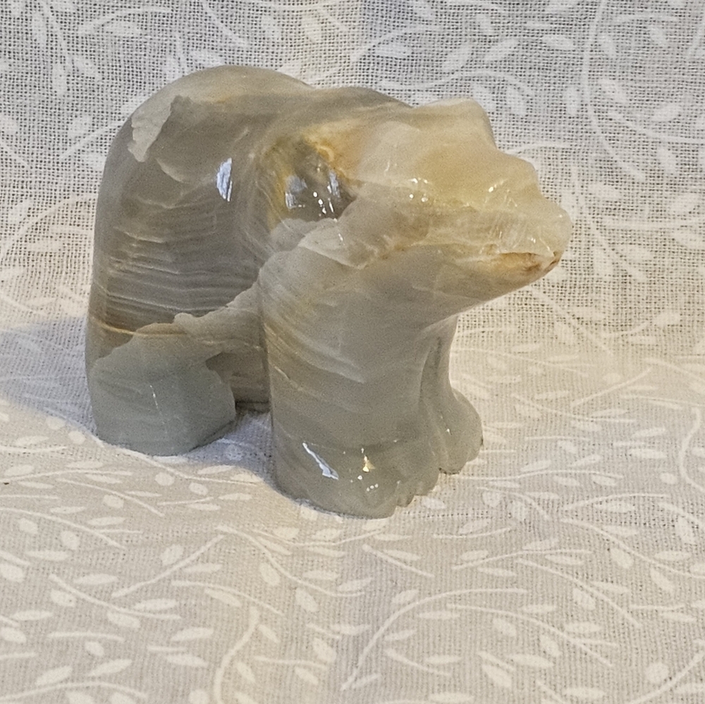 Agate Crystal Bear